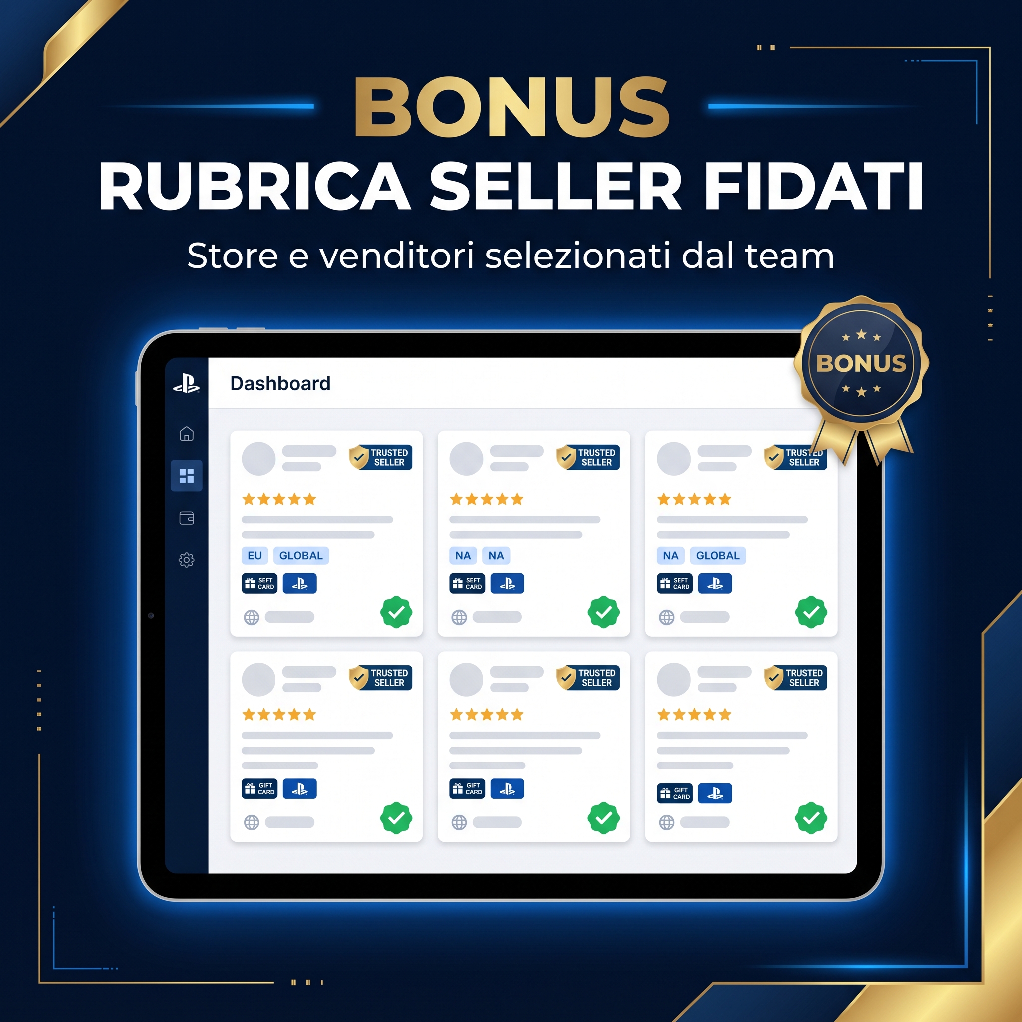 Bonus: Rubrica Seller Fidati